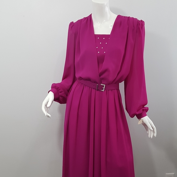 Everything About This D'Allaird Dress is 70's - Picture 3 of 10